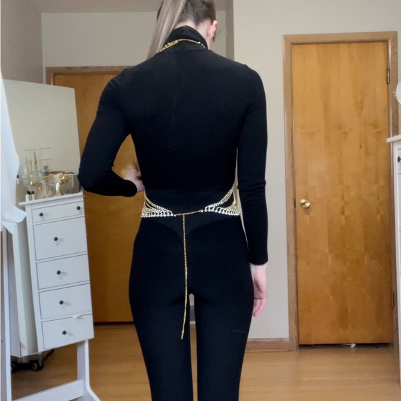 Rhinestone Halter Top - Picture 7 of 11